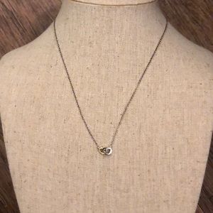 Pandora Interlocked Hearts Collier Necklace